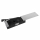 Выдвижной удлинитель Hollander, 2 розетки, 2xUSB, HDMI, LAN, шлиф. сталь AKS_preview_1