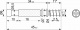 Шток эксцентрика 7*34/6*11 цельнометаллический (уп/100шт) AKS_preview_1