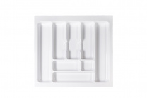 Лоток для столовых приборов 600 COMFORT (535*490), белый РП фотография