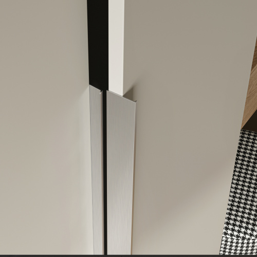 Ручка меб. накладная алюм. INSIDE 3500 белый матовый, AKS_5