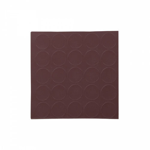 Заглушка самоприлипающая к конфирматам вино (14064) FOLMAG (лист-25шт.)_1