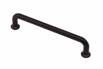 Ручка меб. скоба мет. LOFT 192 черный матовый, AKS