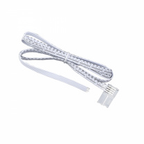 Шнур соединительный для светодиодных лент RGB и Bicolor шириной 10mm (лента - провод), 1 м, AKS фотография