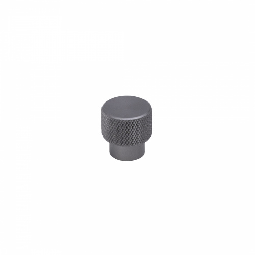 Ручка меб. кнопка мет. FLUID графит, AKS_1