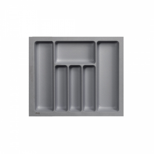 Лоток для столовых приборов 700 PIXEL 635*485, серый AKS_1