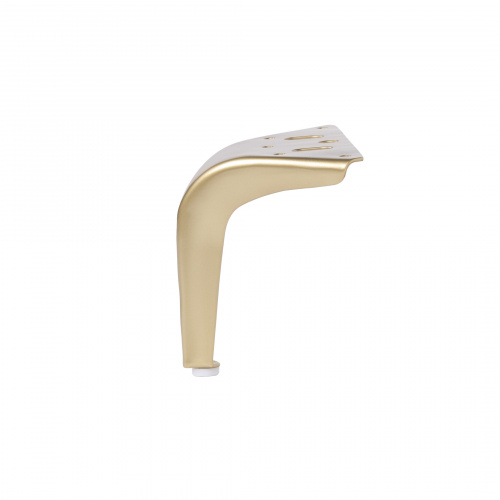 Опора меб. мет. DELI h120 угловая матовое золото AKS_4