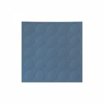 Заглушка самоприлипающая к конфирматам голубой (14076) (1л=25шт) Folmag фотография
