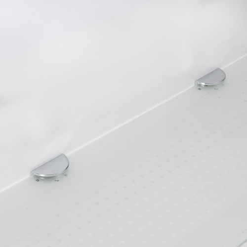 Полкодержатель для стекла мет. WP2710, хром (1 упак. = 2 шт.) AKS_3