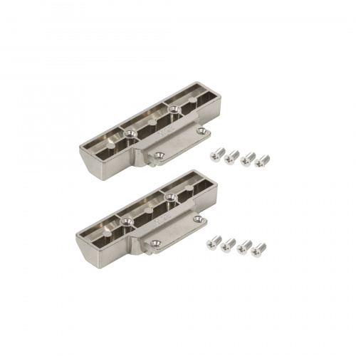 Крепление фасада подъемника HELIOS для узких алюминиевых рамок PRIME by AKS хром_3