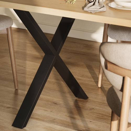 Подстолье FERROX h700, черный (1 упак. = 2 шт.) AKS_4