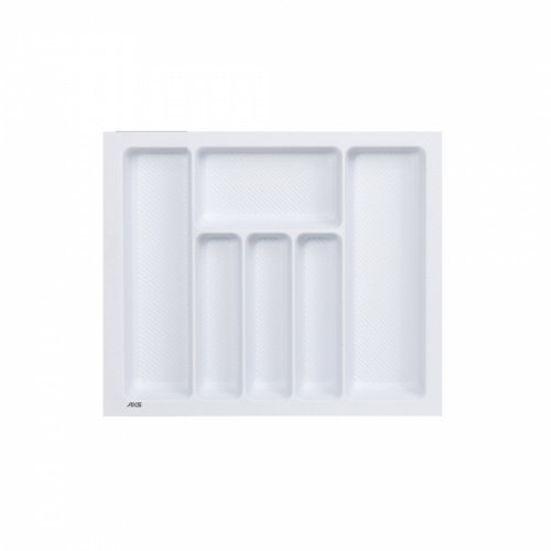 Лоток для столовых приборов 700 PIXEL 635*485, белый AKS_1