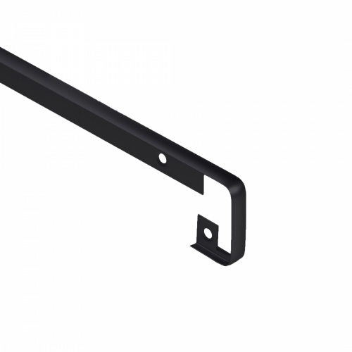 Планка соединительная к столешнице 38 Egger черная AKS_1