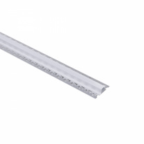 Профиль алюминиевый накладной в гипсокартон RIGEL-1513D, с экраном, цвет алюминий, 2м, AKS (в комплекте 4 заглушки) фотография