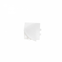 Уголок ПВХ внутрен. к плинтусу АР494 белый глянец (201) THERMOPLAST фотография