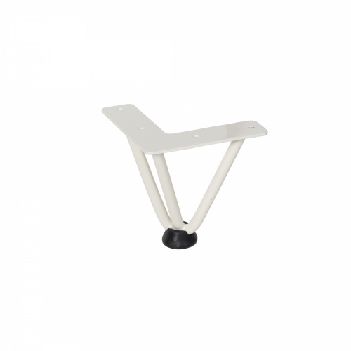 Опора меб. FLASH h110, слоновая кость AKS_1