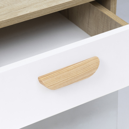 Ручка меб. скоба деревянная LIANA 128 ясень, AKS_6