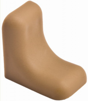 Уголок с металлической основой и пластиковой крышкой бук 03 (уп/10шт) LUNA фотография