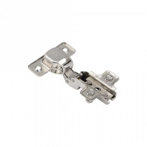 Петля полунакладная с пружиной 45мм h0 slide-on AKS 55г (еврошурупы)_3