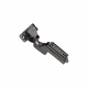 Петля внутренняя с доводчиком 45мм h0 clip-on AKS PLUS 3D узкая черная (саморезы, заглушки)_preview_1