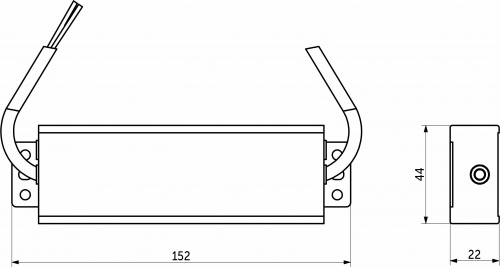 Блок питания Aqua 60W/12V, IP67, водонепроницаемый, AKS_2