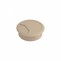 Пропуск кабельный пластик D60мм беж-клён (6027) LEBA фотография