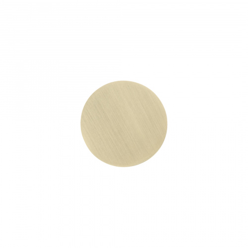 Ручка меб. кнопка мет. UNITY, брашированное золото, AKS_4