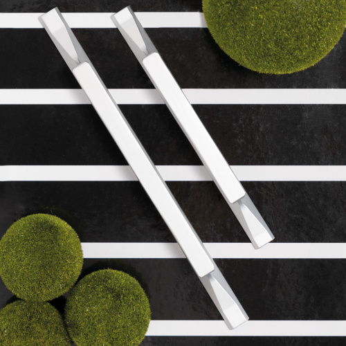 Ручка меб. скоба алюм. STELLS 96/150 матовый хром, AKS_5