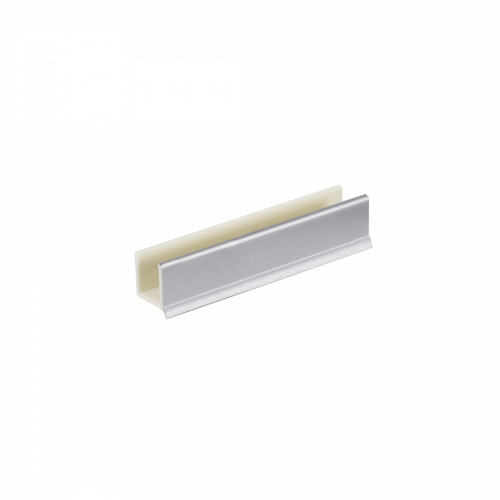 Кант к цоколю мебельному ПВХ алюминий РФ 1 шт.=4 м.п._1