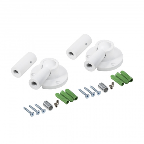 Заглушки (крепления) к светодиодной веревке, d16, тип 3 (1 компл = 2шт.), белый, AKS_3