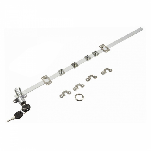 Замок для выдвижных 4-х ящиков механический центральный 288/800 AKS_1