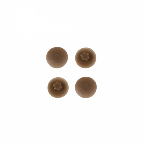 Заглушка пластик к конфирматам орех лесной (08) PL (упак.-1тыс.шт.)_1