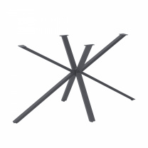 Подстолье VECTOR h714 под прямоугольную столешницу, графит муар AKS фотография