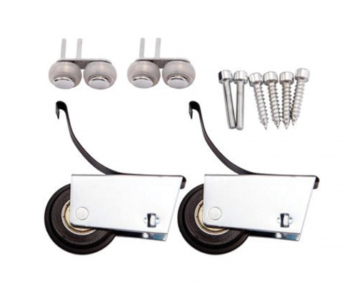 Комплект роликов SENATOR открытый для 1 раздвижной двери AKS 60 кг усиленные_1