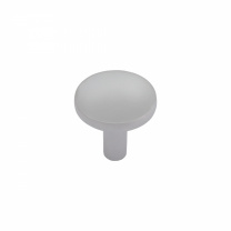 Ручка меб. кнопка мет. PUNTO матовый хром, AKS