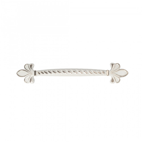 Ручка меб. скоба мет. MILK 96 золото+ белый, AKS_4