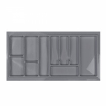 Лоток для столовых приборов 900 STANDARТ (830*430), металлик РП