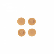 Заглушка пластик к конфирматам ольха (10) PL (упак.-1тыс.шт.) фотография