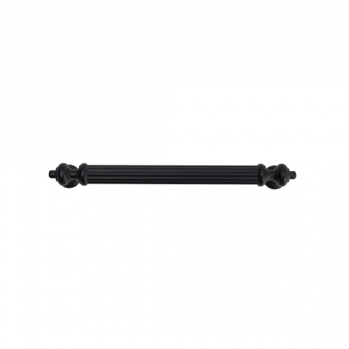 Ручка меб. скоба мет. ADAM 128 черный матовый, AKS_4