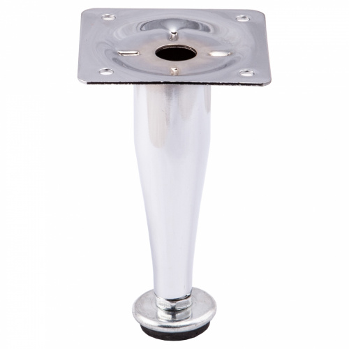 Опора меб. мет. D-03 h100 хром AKS_1