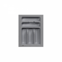 Лоток для столовых приборов 400 BASIC 320*430, серый AKS фотография