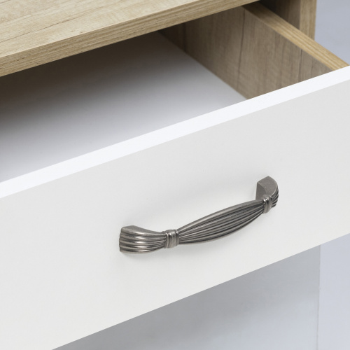 Ручка меб. скоба мет. MAGIA 128 античное серебро, AKS_6