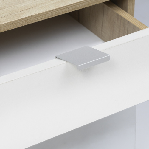 Ручка меб. накладная алюм. INSIDE 16/40, матовый хром, AKS (без саморезов)_5