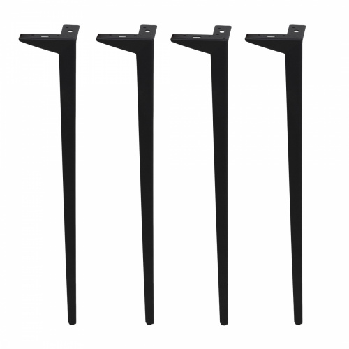 Опора меб. HELLY h720, черный муар (1 упак. = 4 шт.) AKS_1