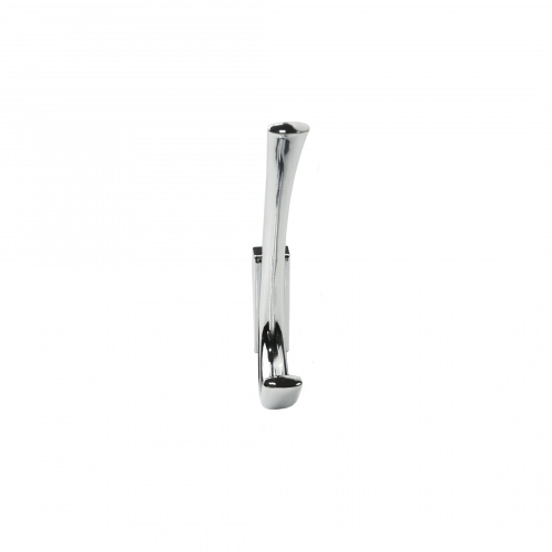 Крючок меб. двухрожковый мет. SKY хром AKS_3