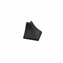 Уголок ПВХ наружный к плинтусу LР NZ черный (55) EL-MECH-PLAST фотография