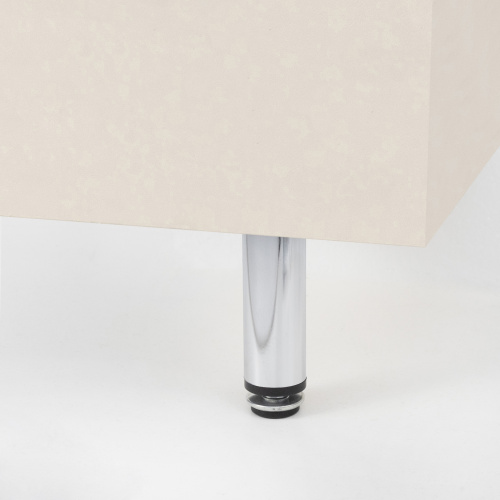 Опора меб. мет. D-100 h100 d30 с регул. хром AKS_3