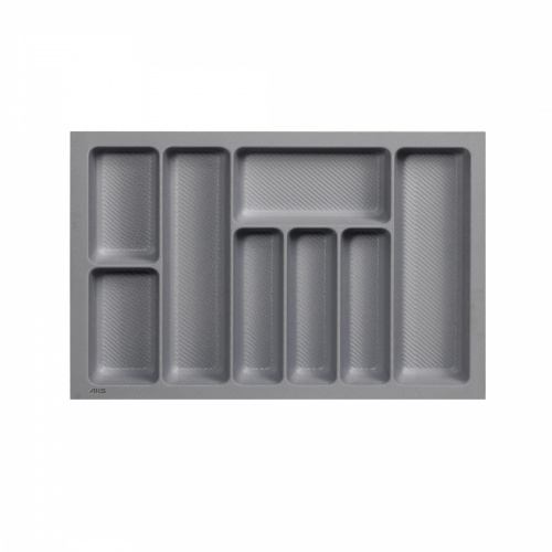 Лоток для столовых приборов 700 PIXEL 635*485, серый AKS тип 2_1