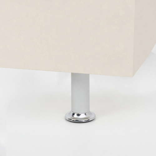 Опора меб. алюм. D-868 h100 мат.хром AKS_3