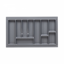 Лоток для столовых приборов 800 STANDARТ (730*430). металлик РП