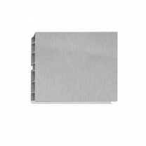 Цоколь мебельный ПВХ h=100 титан новый L=3200мм, РФ фотография